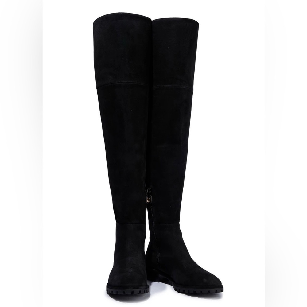 Stuart Weitzman amber suede over the knee boots NWT